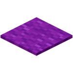 Фиолетовый ковер в Майнкрафте