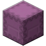 Фиолетовый шалкеровый ящик в Майнкрафте
