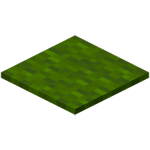 Зеленый ковер в Майнкрафте