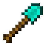 Алмазная лопата в Minecraft