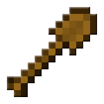 Деревянная лопата в Minecraft