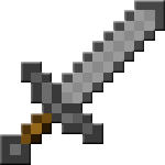 Каменный меч в Minecraft