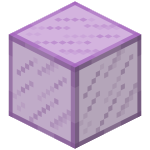 Фиолетовое окрашенное стекло в Майнкрафте