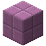 Пурпурный блок в Майнкрафте